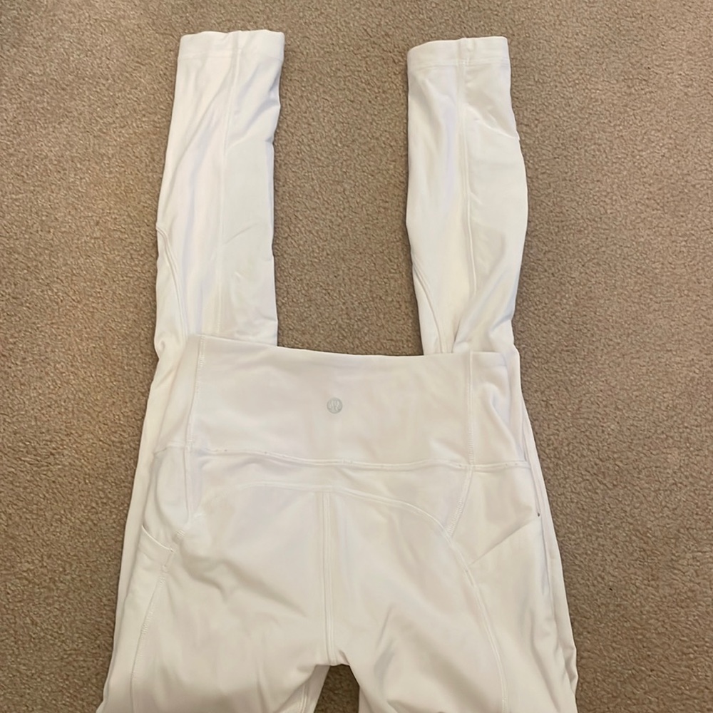 White leggings
